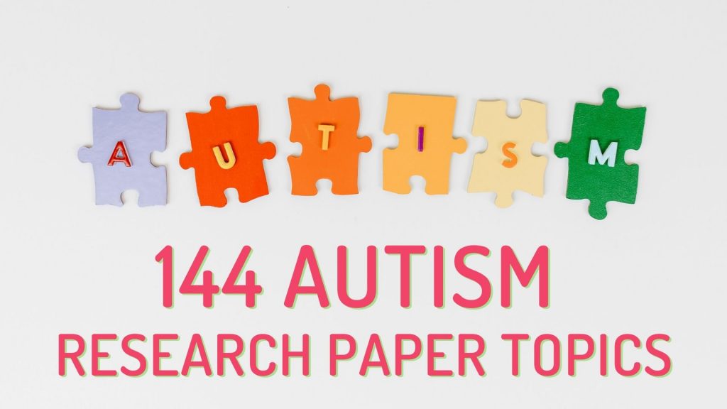 Autism Spectrum Disorder - Sample Dissertations