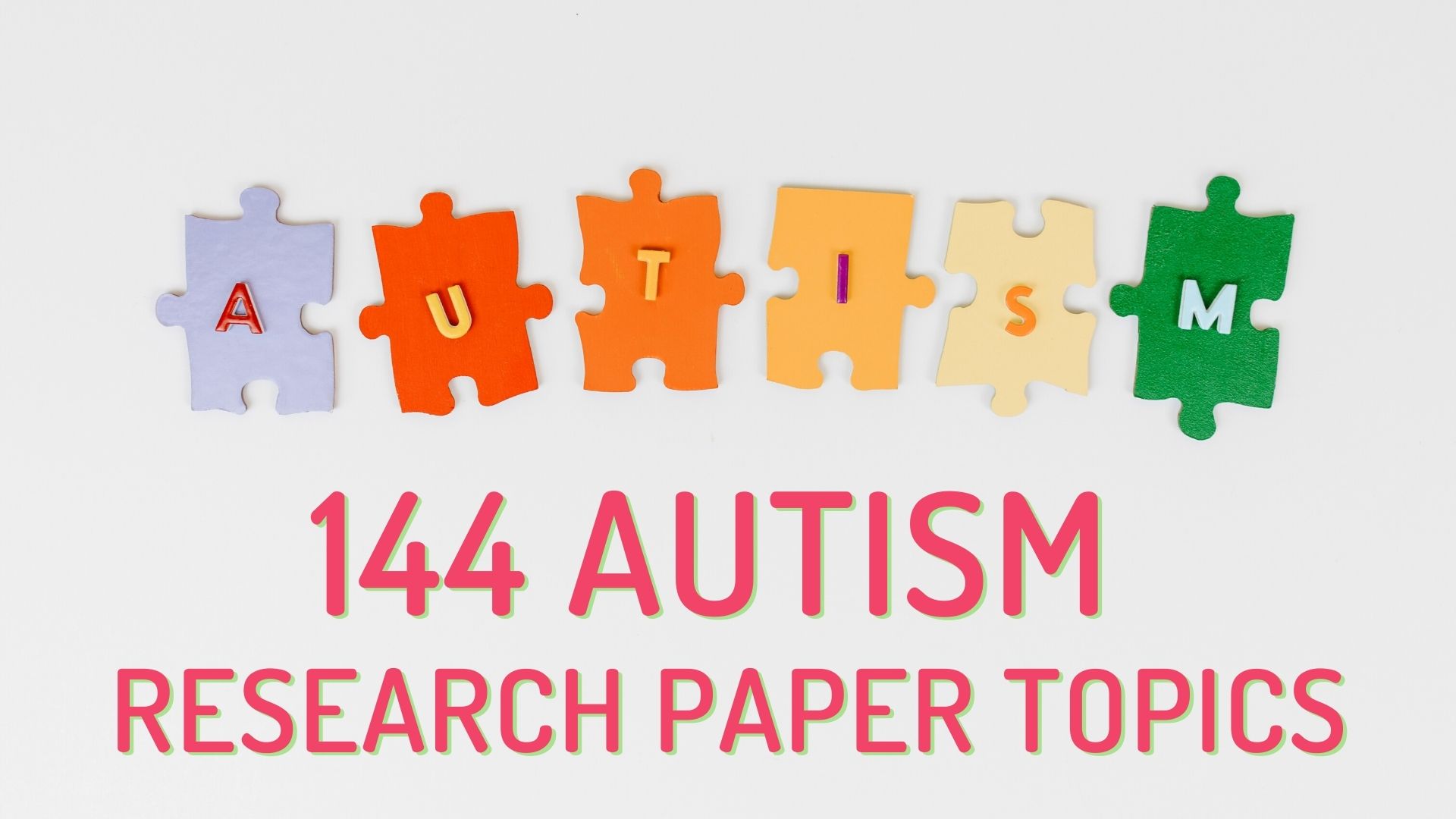 autism research paper topics