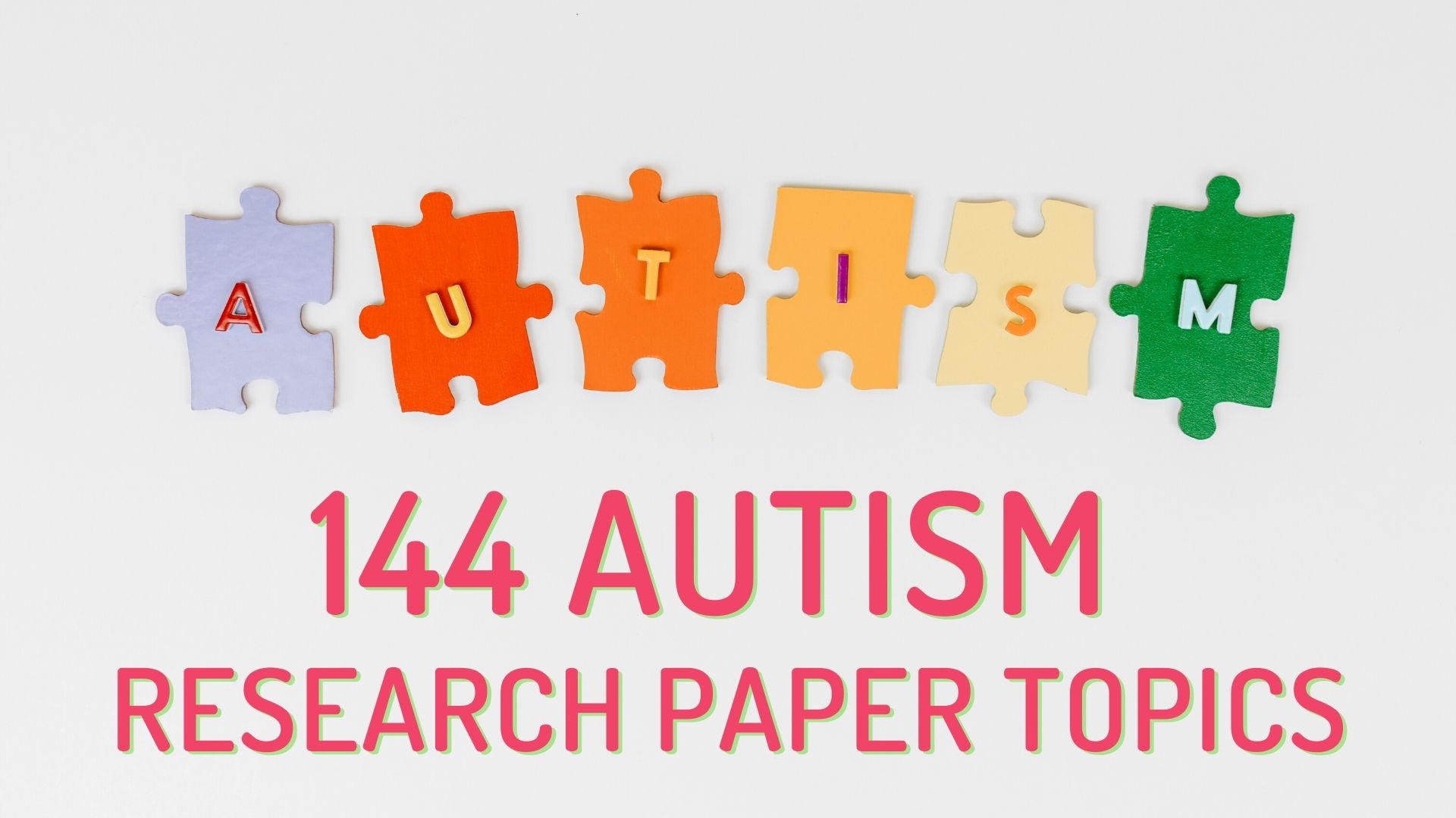 autism research paper thesis