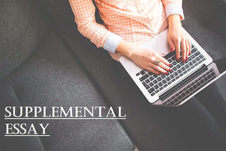 how to write supplemental essays fast